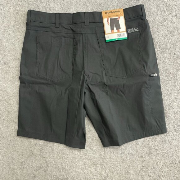 NEW Eddie Bauer Men's Size 38 Rainier 10" Tech Short Black Outdoor Cargo - Picture 4 of 9